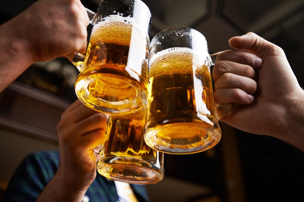 More Than One in Nine British Men Binge Drink Men Binge Drink