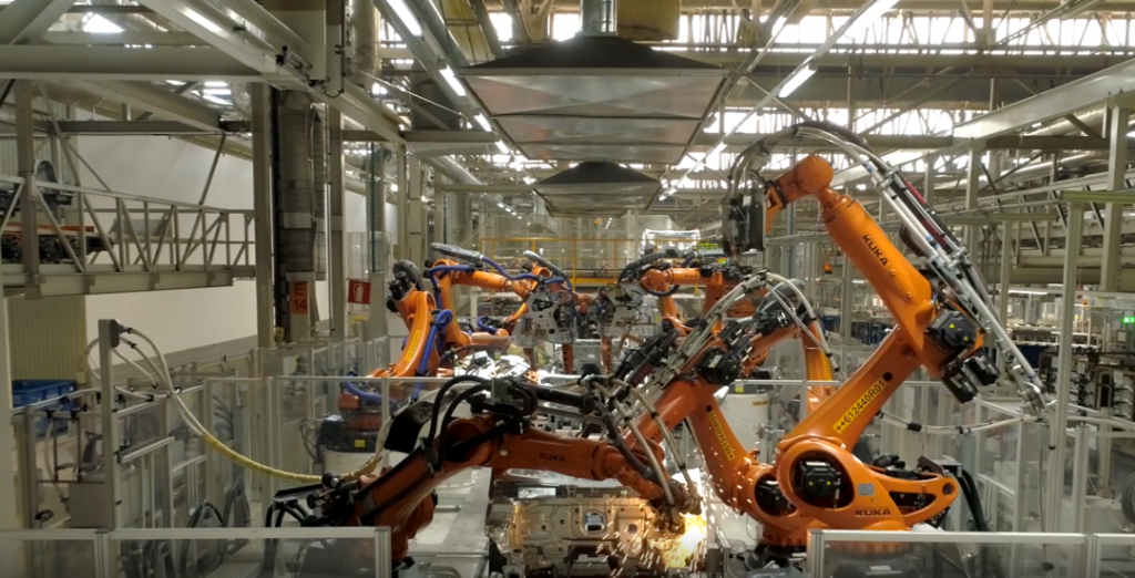 Watch these 2,000 dancing Robots assembling cars in just 68 seconds to classical music