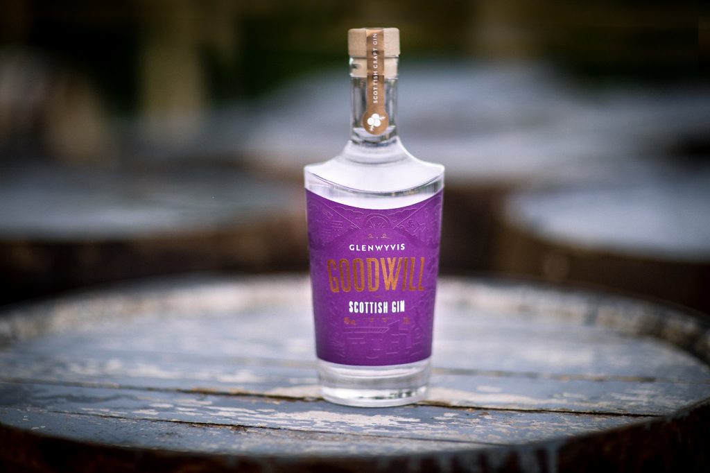 Community-owned GlenWyvis Distillery is making its distilling mark this week with the launch of new branding and craft gin