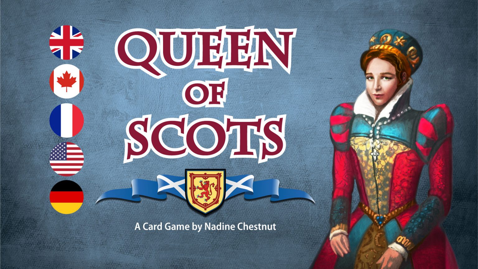 Tin Robot Games launches “Queenf Scots: The Card Game” on crowd-funding platform Kickstarter