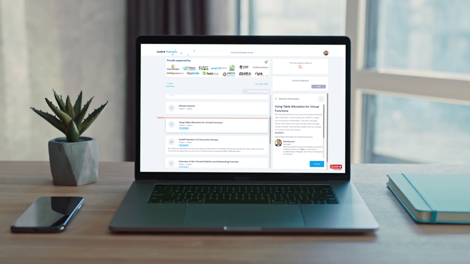 EventsAIR drives event management software further with its new release of OnAIR