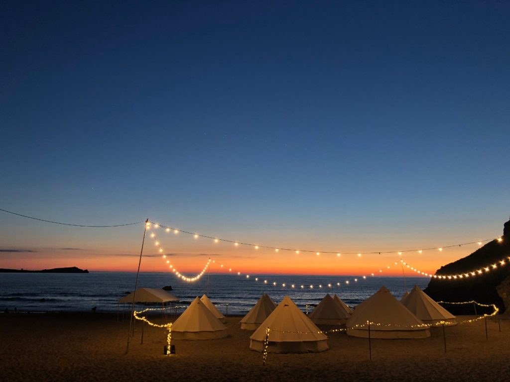 Escape the Summer Crowds at this Exclusive Glamping Beach in Cornwall