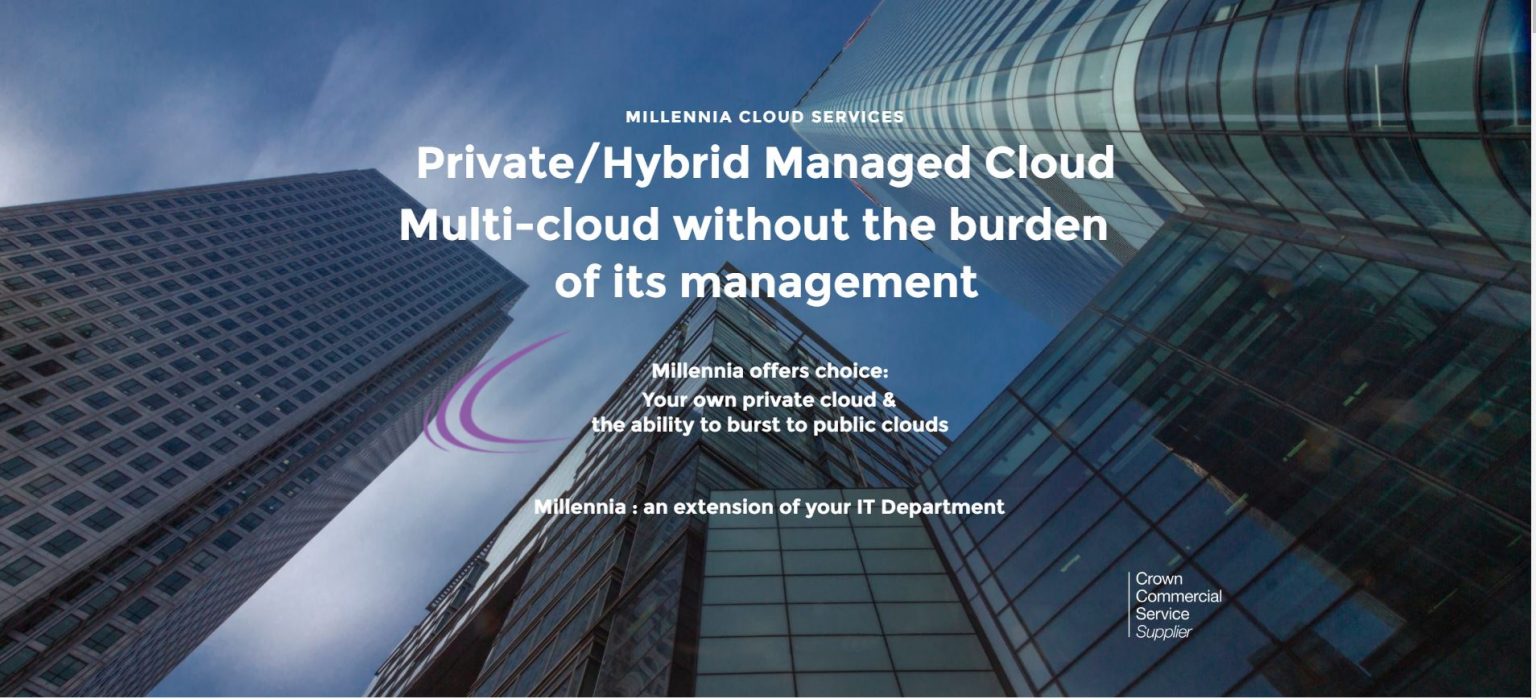 Millennia Cloud is now a supplier on CCS G-Cloud 12 framework