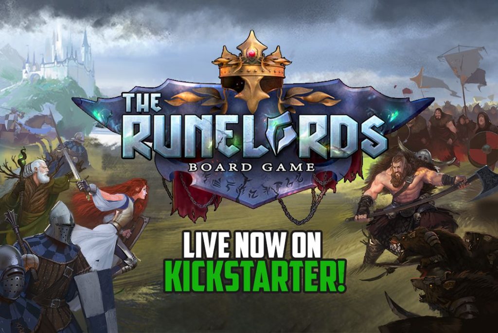 Best-Selling Fantasy Novel Series, the Runelords, Launches Board Game on Kickstarter
