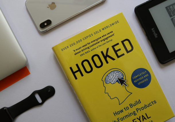 space gray iphone 6 on white table