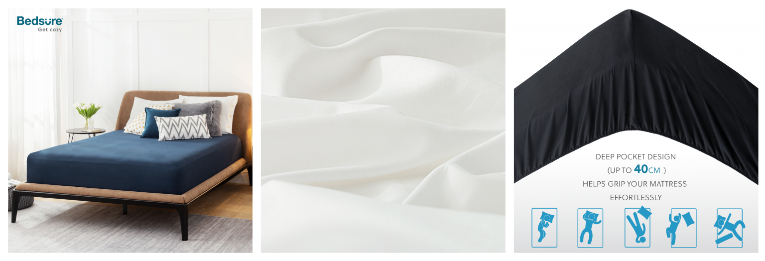 Bedsure Boosts Home Linens Inventory with Launch of Deep Double Fitted Sheet on Amazon