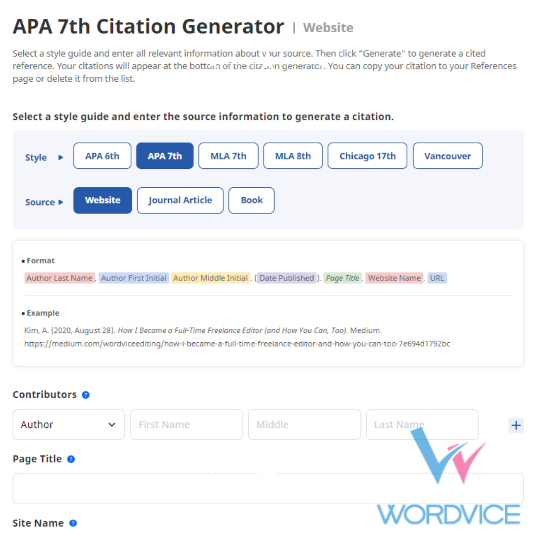 Releases Free Citation Generator for Academic Research Authors - News