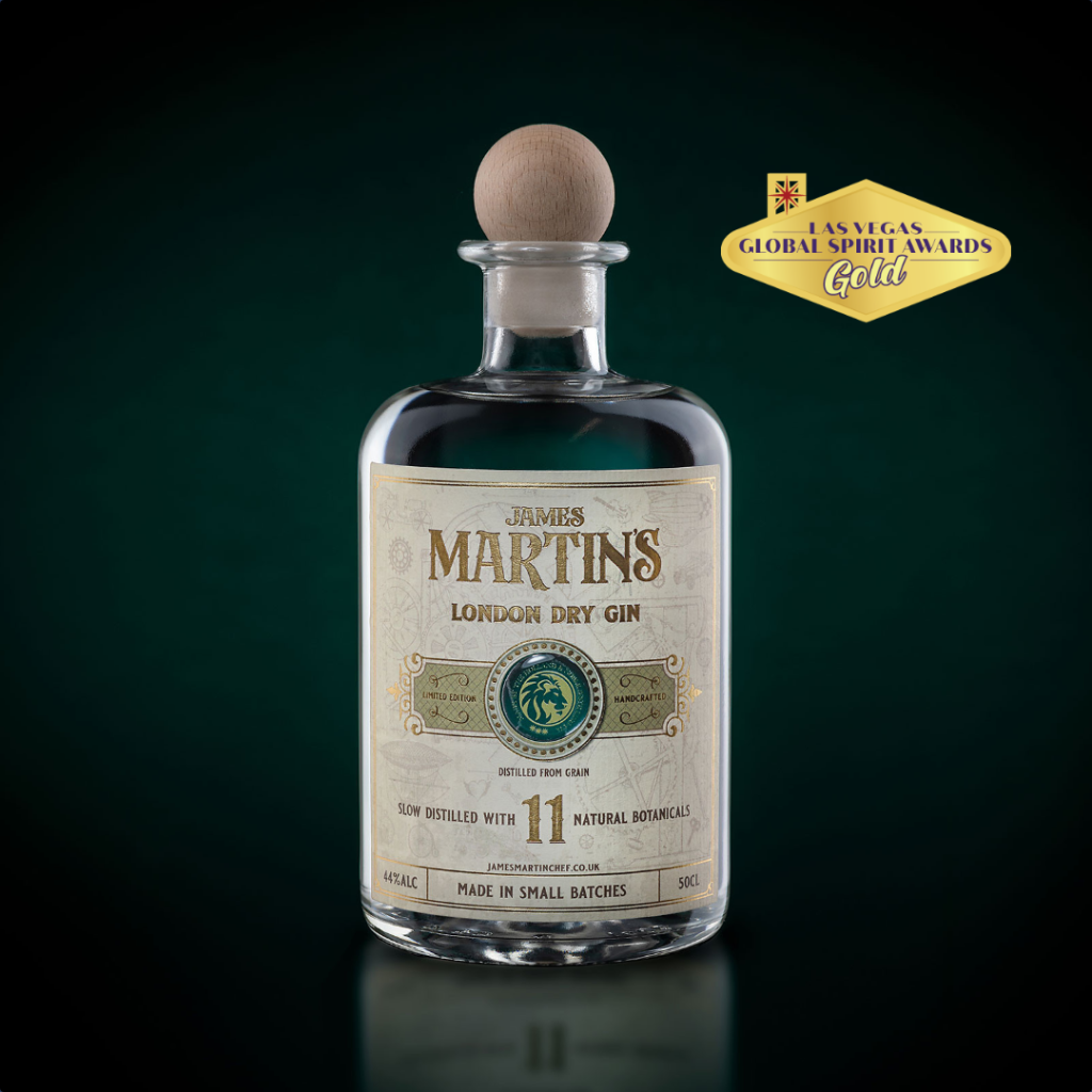 Celebrity Chef James Martin releases Gin just in time for the holidays