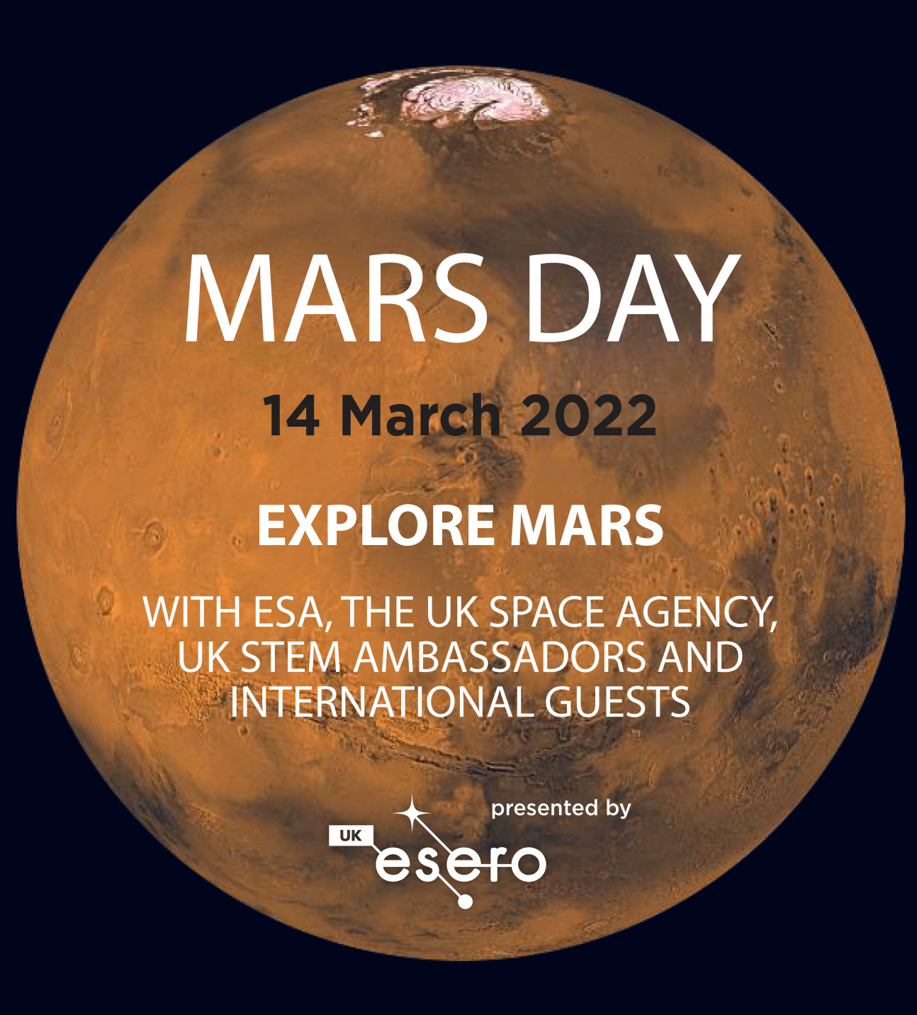 Promotional image for Mars Day 2022