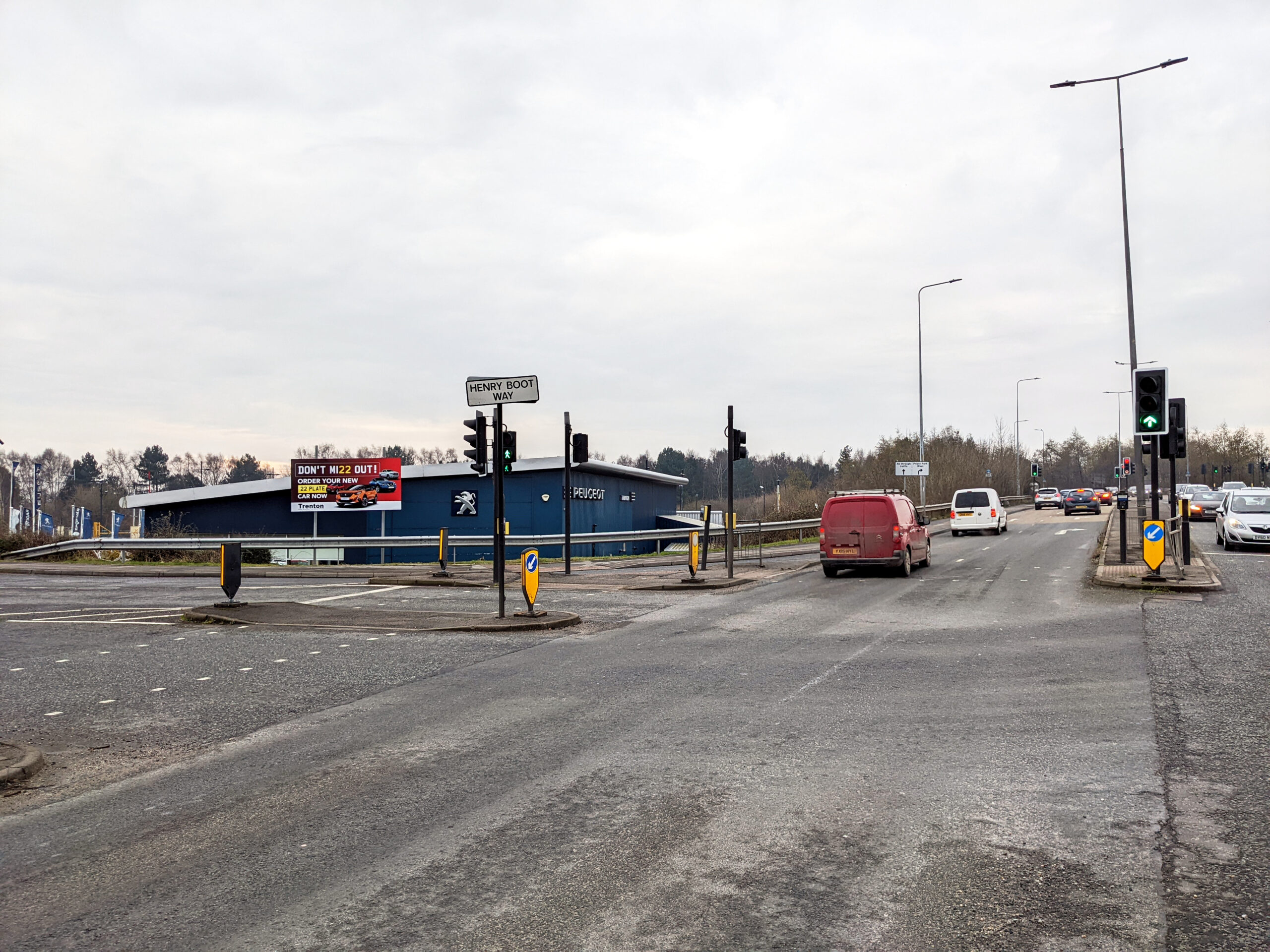 Priory Way, west Hull. March 2022
