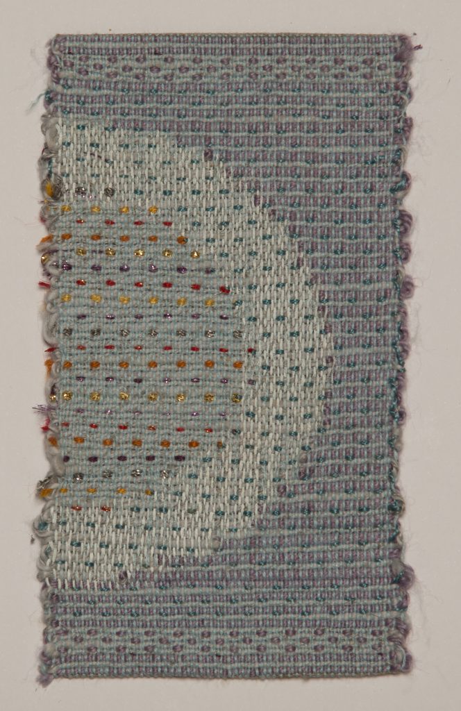 Textile woven by Judy Ballard