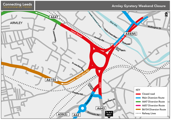 Armley Gyratory local site closure