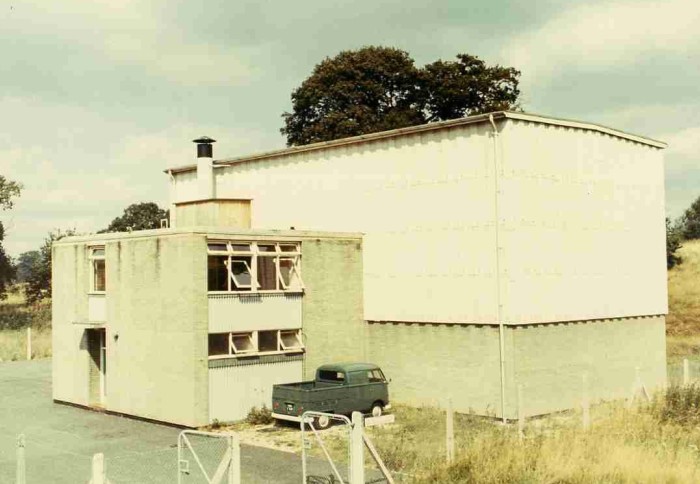 An image of the original Imperial College Consort Reactor Site in 1965