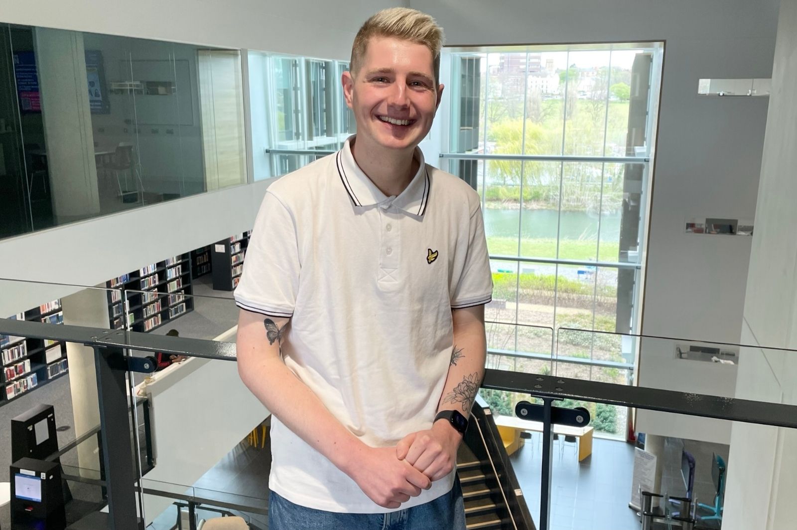 Adult Nursing student Red Sheppard