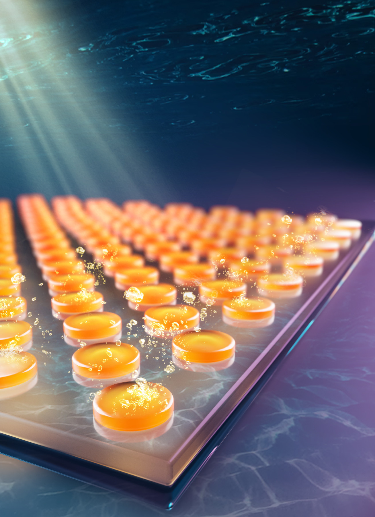 ‘GaP disks on a photoelectrode for enhanced water splitting’ by Ludwig Hüttenhofer