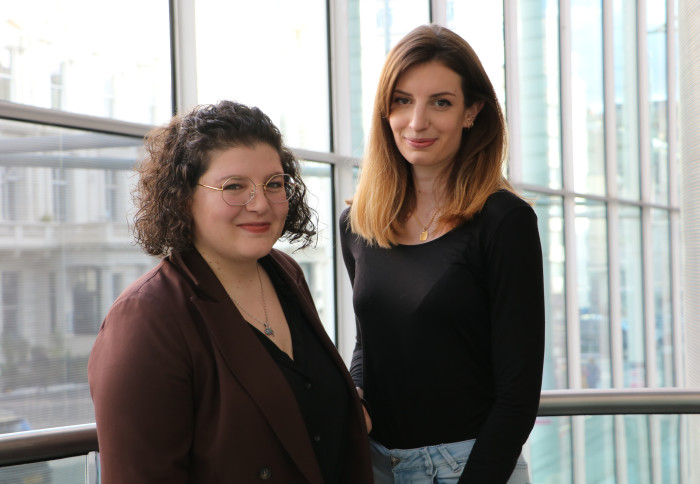 The co-founders of Woost