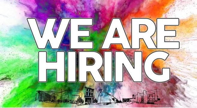 We are hiring graphic