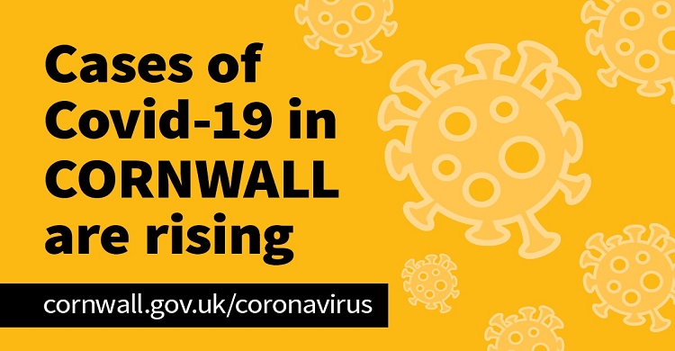Cases of Covid-19 are rising in Cornwall