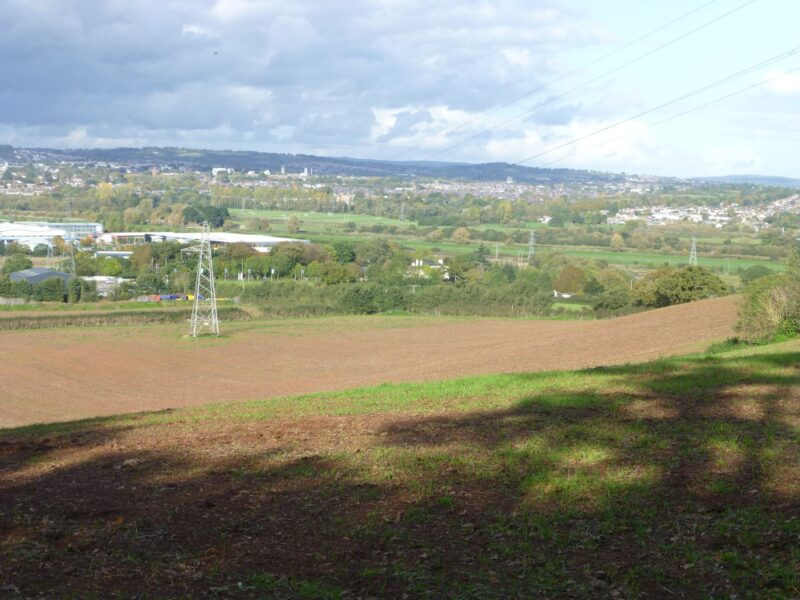 Photo of land earmarked for development
