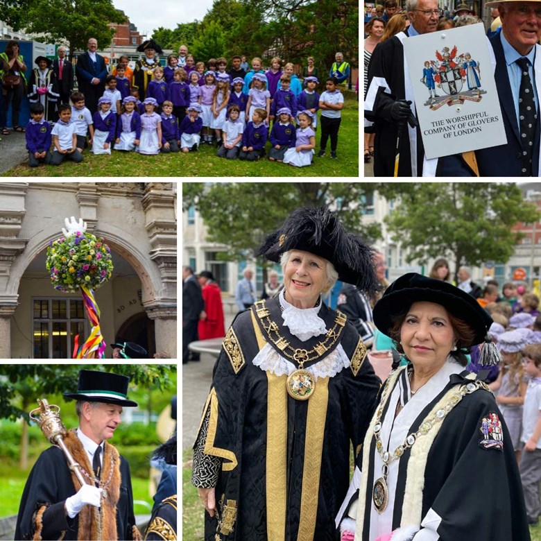 Lammas tradition sees big white glove return to Exeter News Anyway