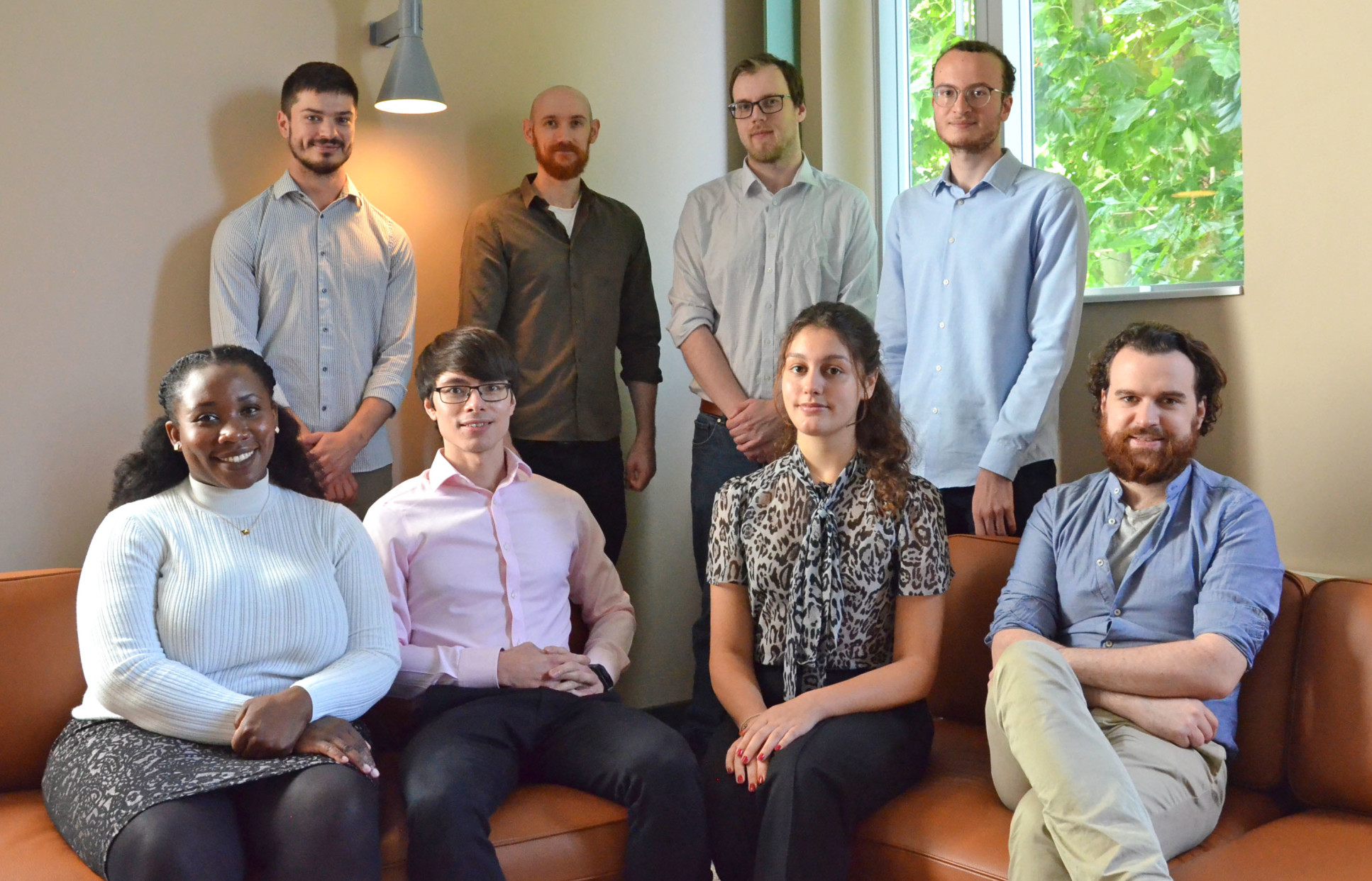 Group portrait of the SERG team