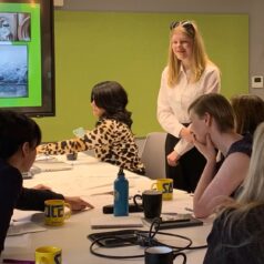 Ellie Daynes Presenting At Sustainability Challenge