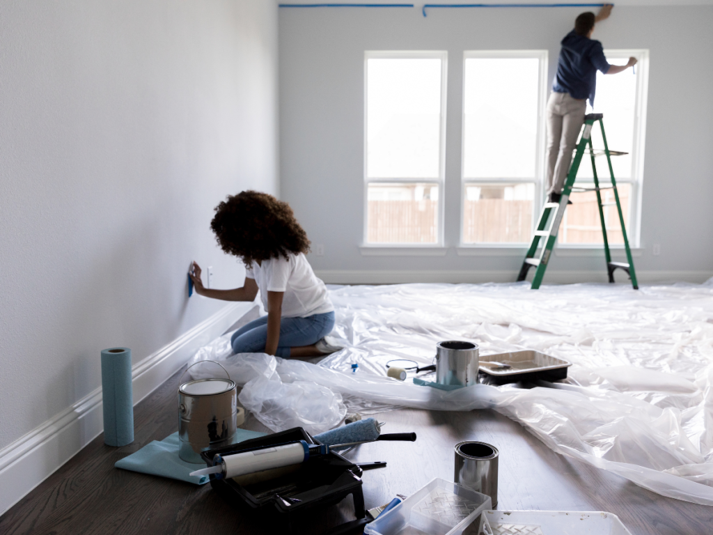 How To Prep Your Room for Interior Painting