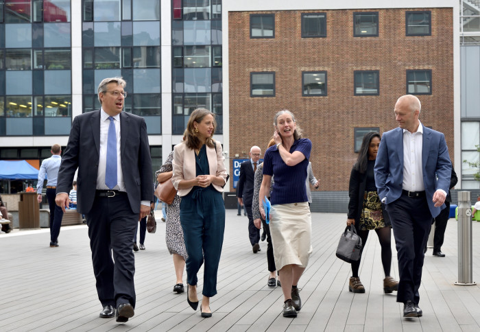 Treasury Minister Helen Whately visits Imperial College Business School
