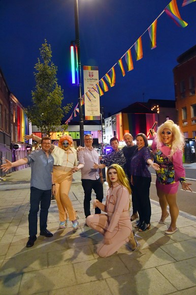 Lower Briggate Rainbow Lighting-4