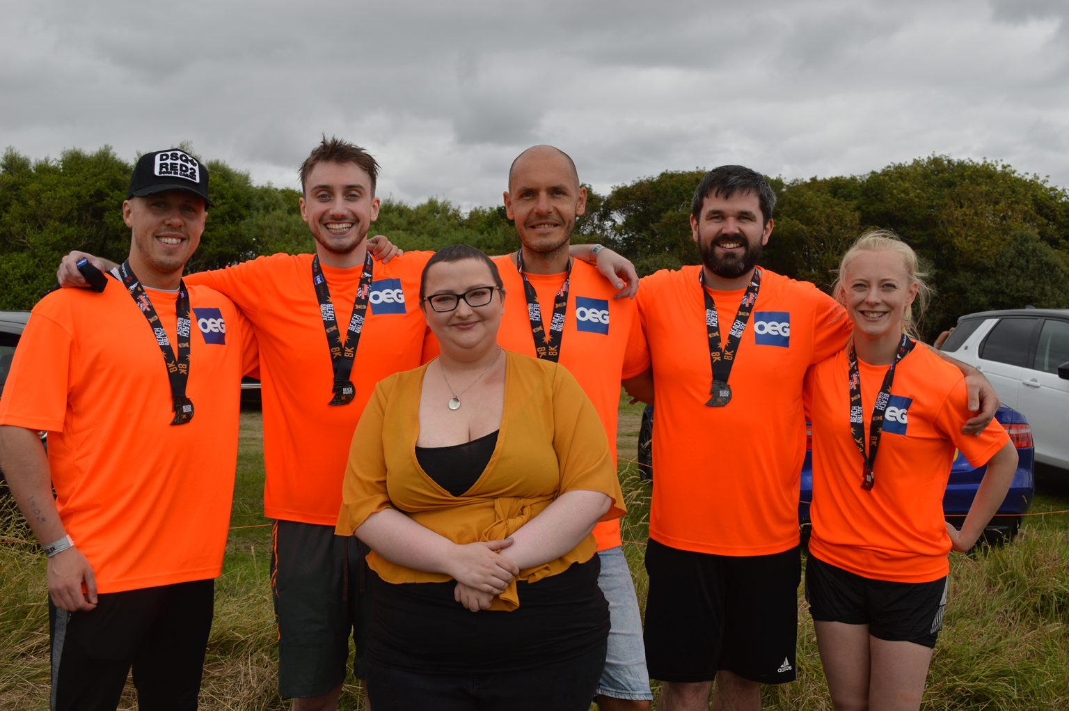 Aberdeenshire colleagues fundraise £4,500 for ARI and We Too! after workmate beats cancer OEG