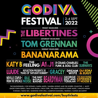 Godiva festival poster