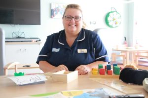 Nicola Murphy, enhanced care and activity room coordinator