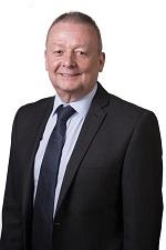 Portrait photo of Rob James