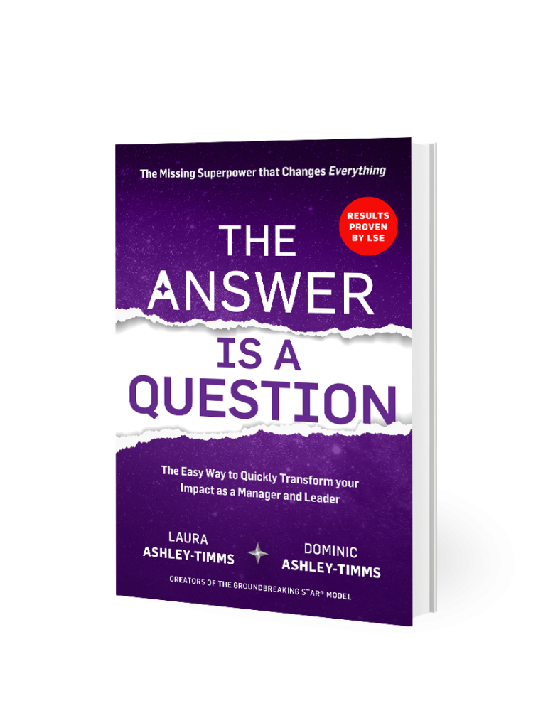 Unlock your hidden management superpower with The Answer Is A Question