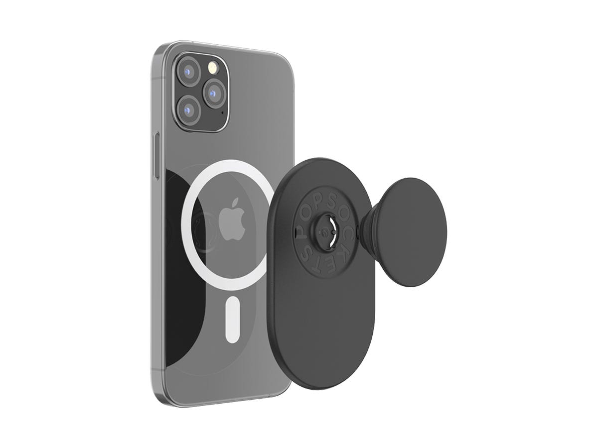 The Popsockets Popgrip for MagSafe on an iPhone 13