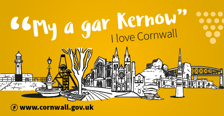 My a gar Kernow. I love Cornwall