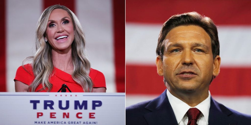 Lara Trump urges Ron DeSantis NOT to Run Against Her Father in Law