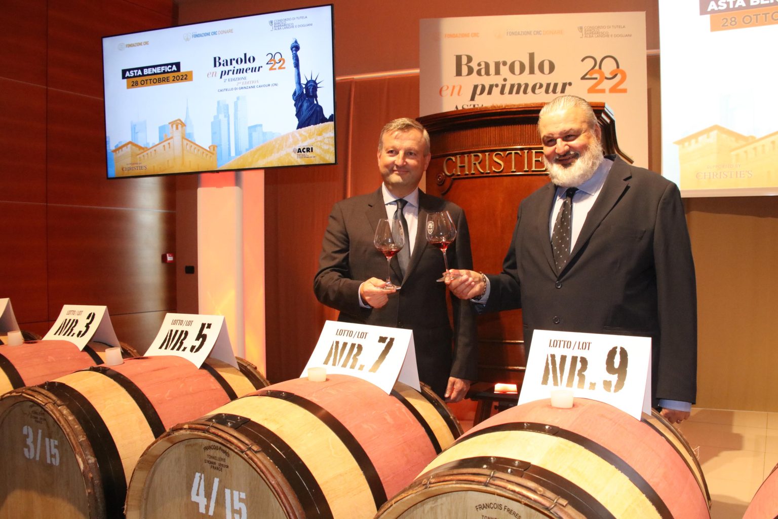 The 2022 edition of Barolo en Primeur raised 769,800 euro for solidarity projects, a new record for the event with nearly 170,000 euro raised more than last year