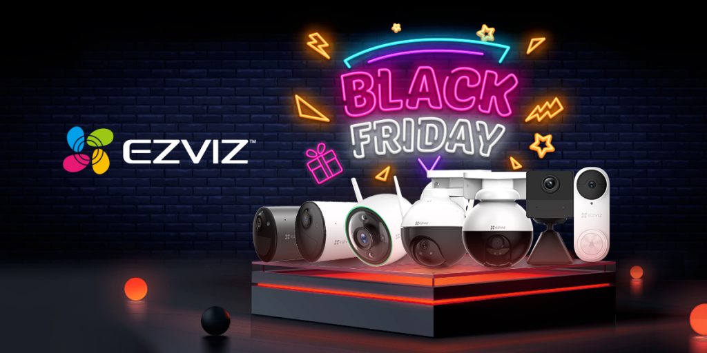 EZVIZ reveals long-waited Black Friday 2022 deals, offering big discounts on its popular home security products