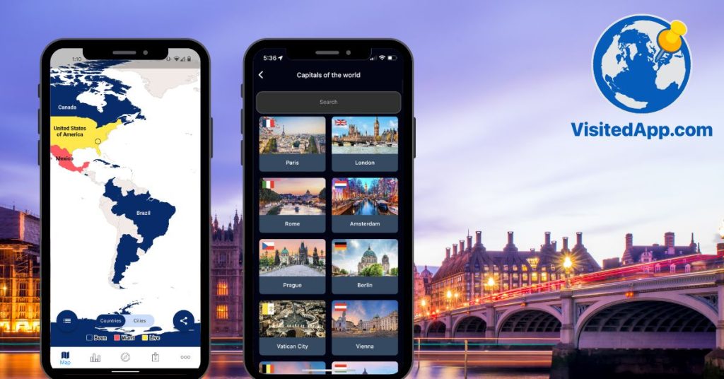 Top 10 Most Visited Capitals Published by Visited. London Makes the List