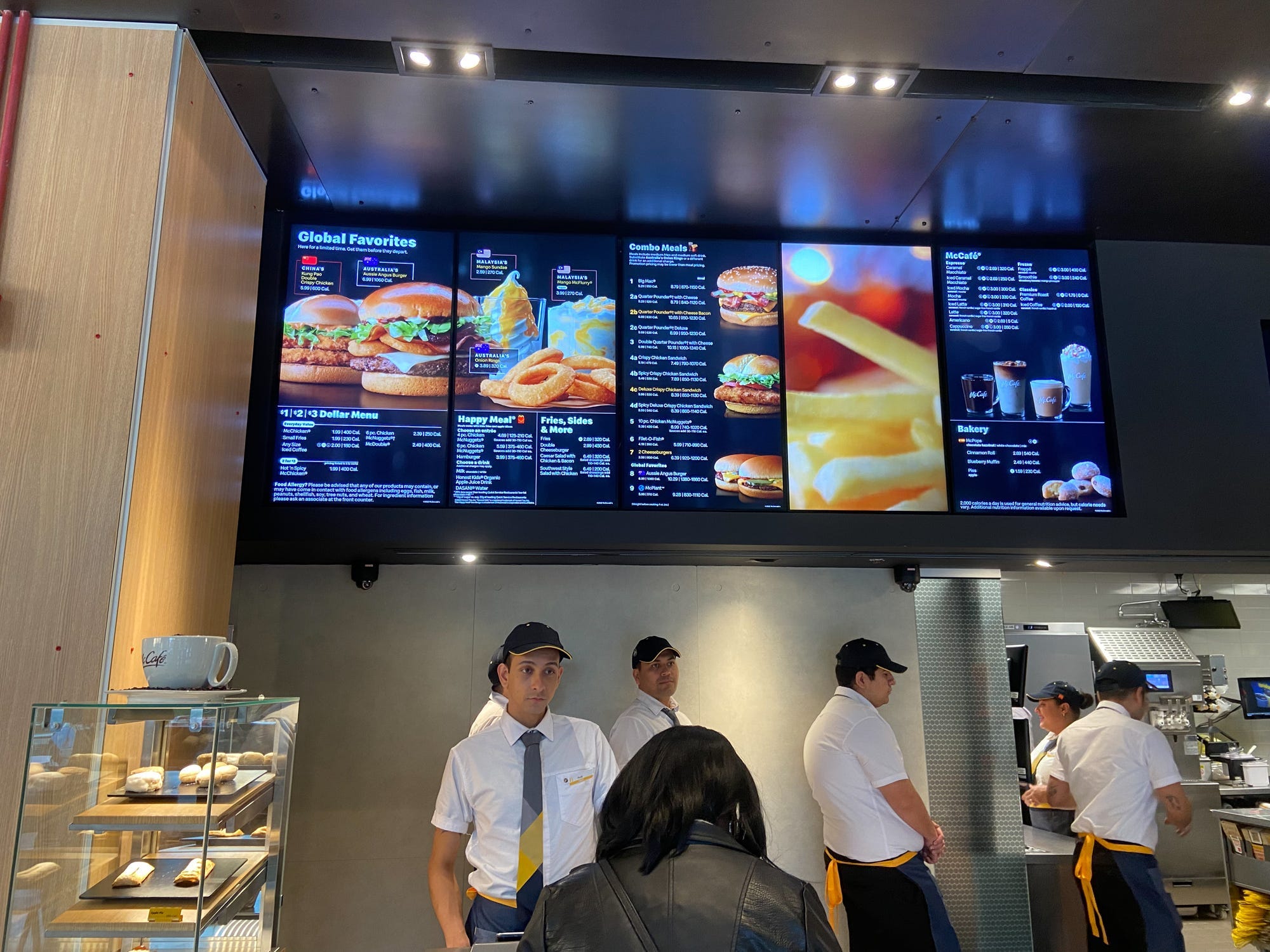 McDonald's Global Menu Restaurant