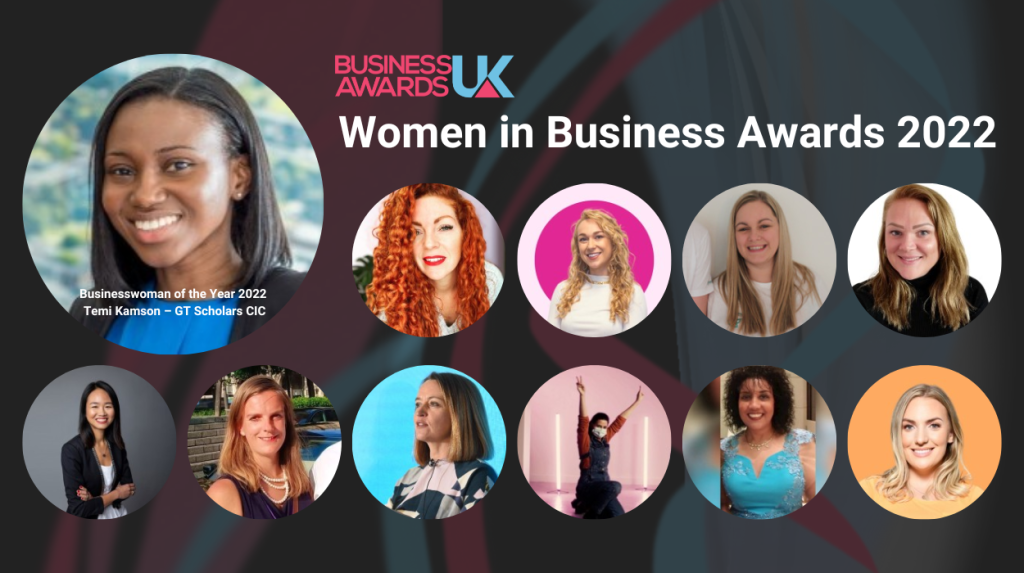 Women in Business Awards 2022: Recognising Success, Innovation, Diversity, and Leadership Across the UK