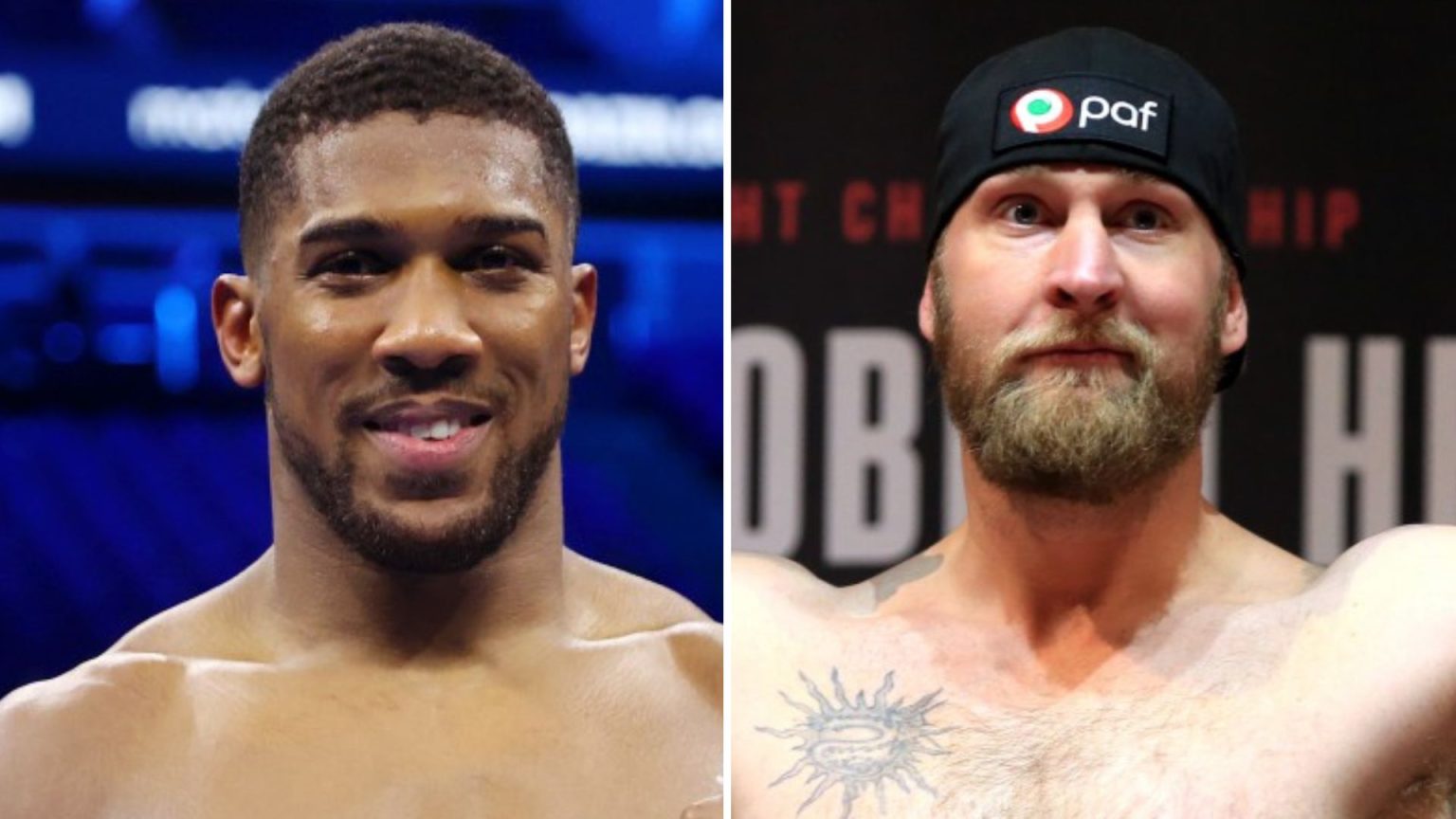 Joshua vs Helenius fight in UK
