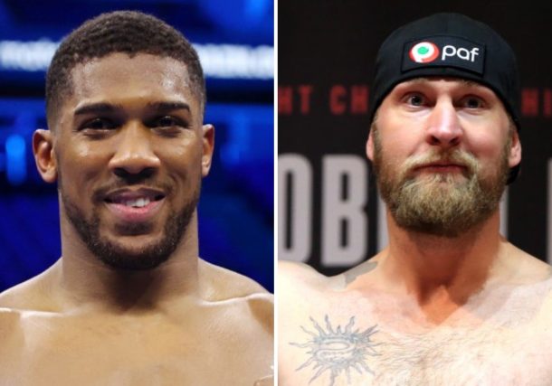 Joshua vs Helenius fight in UK
