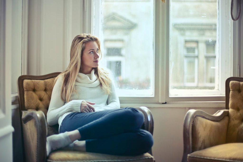 women in rehab