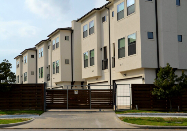 luxury apartment complex