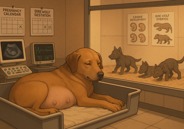 The Surrogate Mothers: The Unsung Heroes of Dire Wolf De-extinction