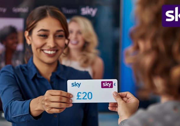 Sky sends £20 gifts to customers affected by TV outage: Customer checking mobile app for account credit after service disruption