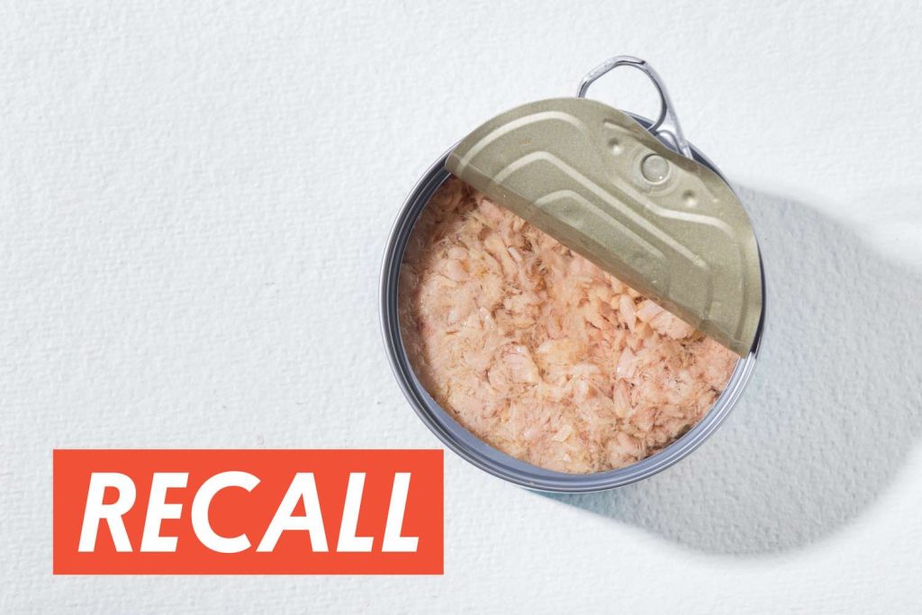 Canned Tuna Recall