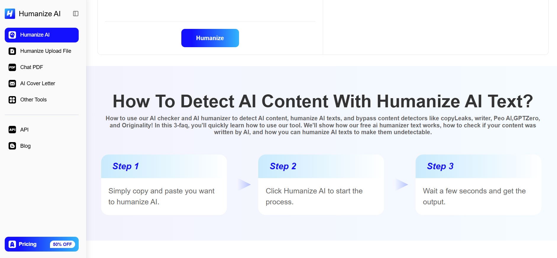 Humanize AI